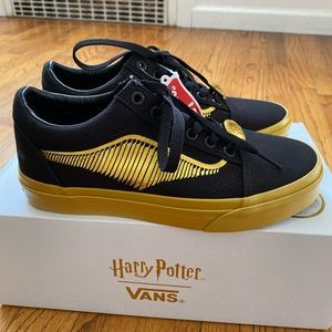 ⚡️ Harry Potter Golden Snitch Vans sneakers ⚡️